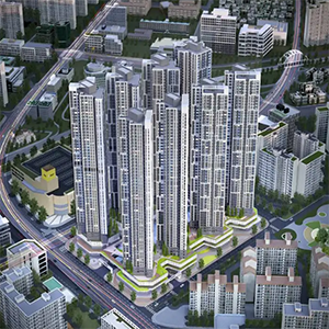 천안 쌍용 센트럴타워 조감도