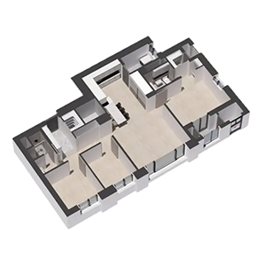 천안 쌍용 센트럴타워 84Type구조